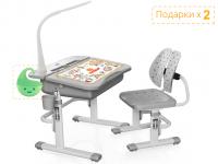 Mealux EVO Комплект мебели (столик + стульчик + лампа) Mealux EVO-03 G (с лампой)