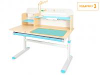 ErgoKids Детский стол Ergokids Bravo Max Maple/Blue (арт. TH-360 Max MG/BL)