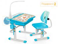Mealux EVO Комплект мебели (столик + стульчик + лампа) Mealux EVO-03 BL (с лампой)