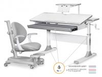 Комплект парта ErgoKids Edmonton Multicolor G (арт. BD-610 W/MC + S-50 + Y-508 G Plus)