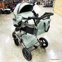 Коляска Luxmom 555 2в1 Зеленый