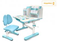 ErgoKids Комплект мебели (столик + стульчик) ErgoKids Panda blue (арт. BD-28 BL)