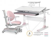 Комплект парта ErgoKids Edmonton Multicolor PN (арт. BD-610 W/MC +  PN + S-50 + Y-508 KP Plus)