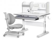 Комплект парта ErgoKids Edmonton Multicolor G (арт. BD-610 W/MC + Y-508 G)