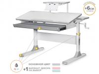 ErgoKids Детский стол ErgoKids Edmonton Multicolor + полка S-50 (арт. BD-610 W/MC + S-50 )