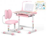 ErgoKids Комплект мебели ErgoKids (столик+стульчик+лампа) BD-20 PN
