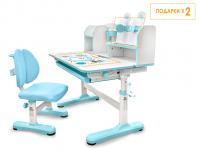 ErgoKids Комплект мебели (столик + стульчик) ErgoKids Panda XL blue (арт. BD-29 BL)
