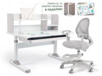 ErgoKids Комплект парта Ergokids TH-330-1 Grey + кресло Ergokids Mio Air (арт.TH-330-1 W/G + Y-400 G (arm))