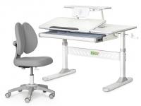 Комплект парта Ergokids TH-320 G (арт. TH-320 W/G + Y-412 Lite G)