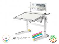 Mealux Детский стол Mealux Ergowood - M Multicolor+ полка BD P-18 TG (арт.BD-800 TG/MC Energy + BD P-18 TG)