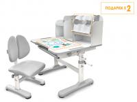 ErgoKids Комплект мебели (столик + стульчик) ErgoKids Panda grey (арт. BD-28 G)