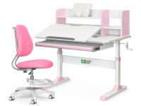 ErgoKids Комплект парта Ergokids TH-330 Pink + кресло Y-507 KP (арт.TH-330 W/PN + Y-507 KP)