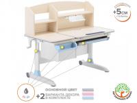ErgoKids Эконом Парта трансформер ErgoKids Romana MG/Multicolor (арт. Evo-70 MG/Multicolor) (натуральное дерево)