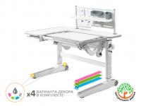 Mealux Детский стол Mealux Kingwood Multicolor WG + BD P-18 W(арт. BD-820 WG Multicolor + BD P-18 W)