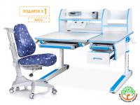 Mealux Комплект Mealux парта Sherwood Energy + Match F (арт. BD-830 W/BL Energy+Y-528 F)