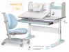 ErgoKids Комплект ErgoKids Vancouver Multicolor + ErgoKids Ortoback Blue (BD-620 W/MC + Y-508 KBL)