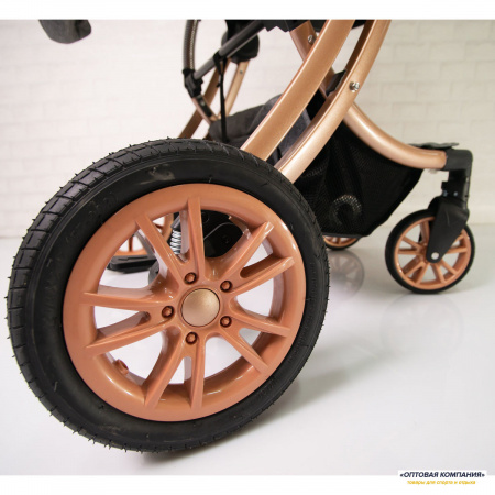 Коляска Luxmom 5856 2в1 Черный