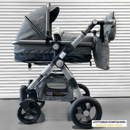 Коляска Luxmom 600G 3в1Серый