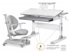 Комплект парта ErgoKids Edmonton Multicolor G (арт. BD-610 W/MC + S-50 + Y-508 G Plus)