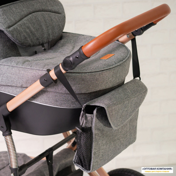 Коляска Luxmom 5856 2в1 Коричневый